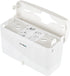 EZbrnd Countertop SLIMFOLD Hand Towel Dispenser - Kitchen/Bathroom/Office/RV/Airbnb Guest Towel Holder, White