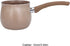 10cm Dia Nonstick Milk Pan, Aluminum Alloy Saucepan with Pour Spouts, Small Soup Pot
