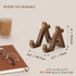 4 Inch Plate Display Stand for Decorative Picture Frame, Dish, Photo, Plaque, Wood Stand for Displaying