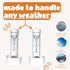 Revolutionary Chicken Chicken Oyster Shell Feeder and Grit Feeder Combo