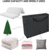 Folding Mattress Storage Bag, 63 Inch Carry Case for Tri-Fold Up to 6 Inch Mattress, Waterproof Cushion Storage Bag