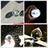 Decoration,Pack 12 H&D Clear Jewelry Crystals Pendants Chandelier Lamp Lighting Drops Prisms Hanging Glass Prisms Parts