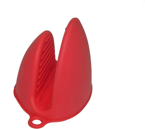 Sailing Silicone Gloves/Mitts for BBQ, Baking, Cooking, Heat Resistant, Mini, Red
