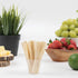 200 Pcs Bamboo Forks 3.5 inch - Wooden Appetizer Forks Mini Food Picks for Party, Banquet, Buffet, Catering