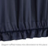 PANOVOUS Small Navy Door Window Curtain Panel for Front Door, Blackout French Door Curtain 25x40 Inch