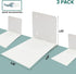 3-Pack STORAGE MANIAC Floating Book Shelves for Wall Mounted Invisible Floating Bookshelves Heavy-Duty Steel Hidden