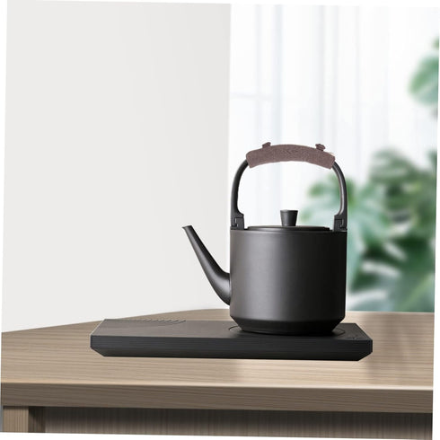 HOMSFOU 2pcs Teapot Handle Sleeve, Cotton Oven Mitt Pot Holder for Kettle Handle Protection