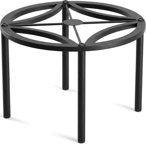 TOSKING Heavy Duty Metal Plant Stand for Indoor Outdoor, 10.2" Rustproof Wrought