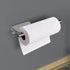 VAEHOLD Under Cabinet Adhesive Paper Towel Holder - Wall Mounted Roll Holder for Kitchen Paper Towels, Silvery