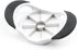 Fox Run Apple Slicer and Corer, 4.25 x 7 x 2 inches, White