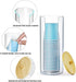 Bathroom Cup Dispenser, Clear Acrylic Holder for 3oz Disposable Paper Cups, Makeup Organizer with Lid for Vanity