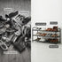 3-Tier 9.4" Closet, 17.3"-31.5" Expandable Shoe Rack, Ultra-Slim Metal Shoe Shelf for Entryway & Adjustable Length