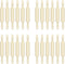 Miokun 24 Pack Wood Small Rolling Pin for Kids, 7.9 Inch Kids Rolling