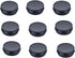 Aluminum Metal Tin 1oz/30ml - Black Round Tin Cans with Screw Top Lid, Pack of 10
