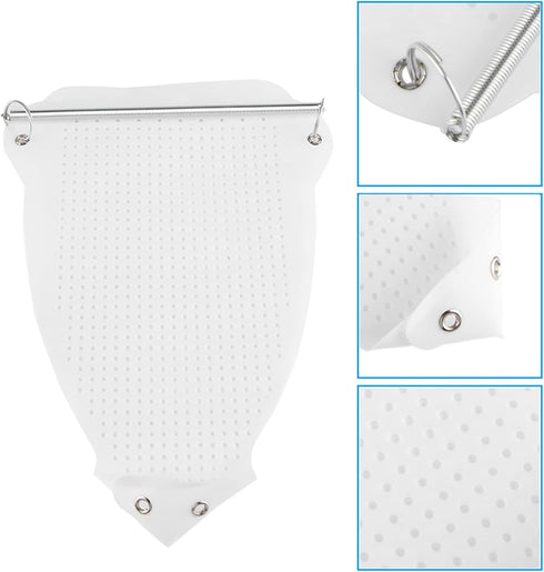 Zerodis Non Stick Iron Shoe Cover, Easy to Use Iron Plate Protector, Prevents Burn Cover for Electric Iron Clothes