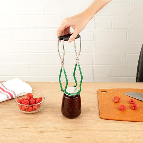 Met Lux 6-Piece Canning Utensil Set, Durable Canning Tool Kit with Vinyl-Coated Jar Tong, Lifter, Wrench, and More