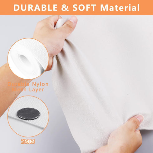 WochiTV Shelf Liner for Cabinets, Non-Adhesive Non-Slip Foam Mat for Kitchen, Bathroom, Drawer, White