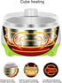 Headerbs Yogurt Maker Machine, Compact Stainless Steel Container for Homemade DIY Yogurt, Green 15W (US Plug 110V)