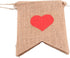 Family Banner Burlap Bunting - Family Reunion Sign & Photo Booth Props for Adoption & Reunion Party Decorations