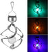 Powstro Solar Hanging Lamp, Wind Sparkling Crystal Ball Color Changing LED Ornament