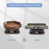 Modern Large Serving Tray with Handles for Living Room - Stylish Coffee Table Accessory