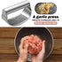 Garlic Press Rocker Stainless Steel, Fruit Crusher with Comfortable Handle, Easy Use & Clean Kitchen Tool