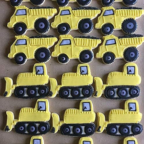 Construction Dump Truck Cookie Cutter - 4.5", Made in USA by Ann Clark