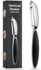 Selthoo One-piece vegetable peeler with ergonomic non-slip handle and sharp blade, sturdy and