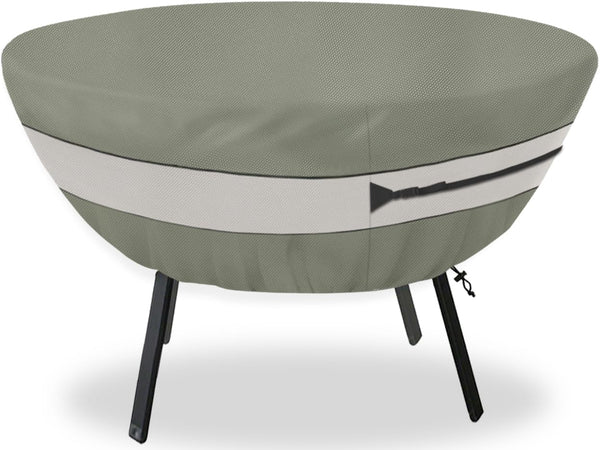 Round Patio Table Cover,Suitable for 42 Inch Diameter Patio Round Table,Waterproof Heavy