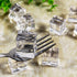 50 Pcs 20mm Clear Fake Ice Acrylic Decorative Ice Cubes for Home Decoration, Wedding Centerpieces