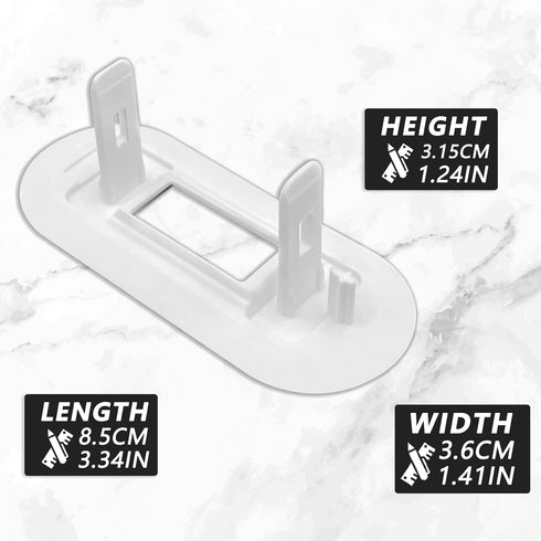 WH01X24381 Washer Lid Lock Bezel - Compatible Replacement Parts for GE Washer Lid Lock Bezel