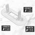 WH01X24381 Washer Lid Lock Bezel - Compatible Replacement Parts for GE Washer Lid Lock Bezel