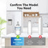 Overbest DA29-00003G Refrigerator Water Filter, Replacement for Samsung DA29-00003G, DA29-00003B, DA29-00003A, Aqua-Pure Plus, HAFCU1 by Overbest