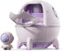 Cool Mist Humidifiers, Mini USB Humidifier, Cute Spaceship Shaped Portable Household Ambient Light Humidifier, US Plug