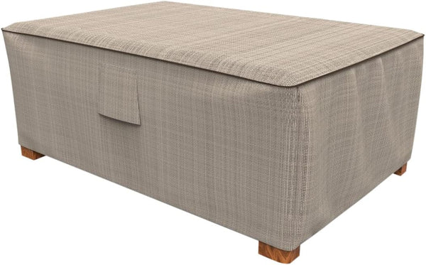 English Garden Patio Ottoman Cover, Heavy Duty and Waterproof Patio Furniture Covers