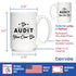 Be Audit You Can Be - Funny Accounting Coffee Mug Gift for Accountants - Large 15oz White Ceramic Mug