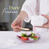 3" Counter, MARBLOUS KRAFTS Marble Salt Cellar with Lid White Salt Box, Stone Salt Container & Spice Jars, Stone Salt
