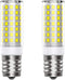 8W Dimmable LED E17 Microwave Oven Bulb, Daylight 6000K, 100W Halogen Equivalent, Under-Microwave Light (2-Pack)