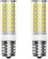 8W Dimmable LED E17 Microwave Oven Bulb, Daylight 6000K, 100W Halogen Equivalent, Under-Microwave Light (2-Pack)