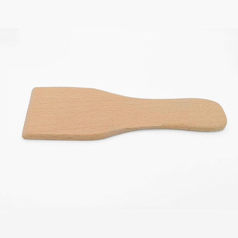 Wooden Raclette Spatula Set of 8 for Non-stick Pans | Baking Utensils and Kitchen Tools