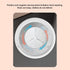 Portable 2 in 1 Mini Washing Machine, 6L Washer and Spin Dryer with Drain Basket for Apartment RV (US Plug)