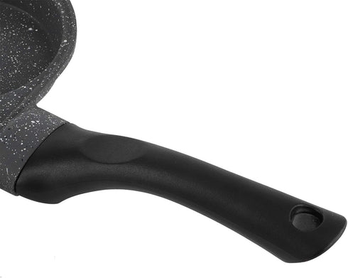 GLOGLOW Frying Pan, 14.4x7.7x1.0In Non-Stick Aluminum 4-Hole Pancake Omelet Maker, Practical Kitchen Utensil