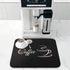 Coffee Bar Mat Accessories for Countertop, Absorbent Rubber Backed Dish Drying Mats for Kitchen Decor