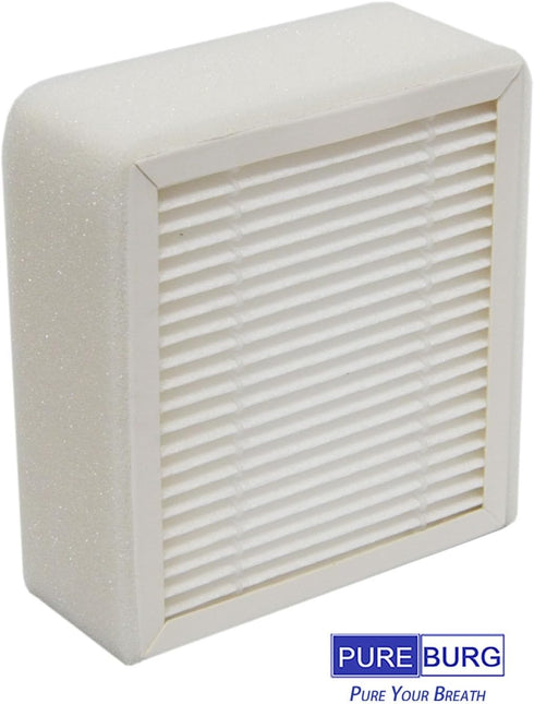 PUREBURG Replacement True HEPA Filter for Smart Air QT3 Portable Air Purifier, 4-Pack H13 Air Clean Dust Pet-hair