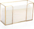 Sumnacon Countertop Bathroom Paper Towel Dispenser Glass Paper Towel Dispenser for Home Bathroom