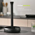 Countertop simpletome Heavy Duty Paper Towel Holder Prevent Kitchen Paper from Unraveling (Matt Black)