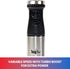 Total Chef Hand Blender, Variable Speed Immersion Blender, 225W with Turbo Boost for Soups, Smoothies & Dips