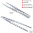 12 Inch Kitchen Tweezers, MSY BIGSUNNY Stainless Steel Food Tweezers, Multi-function Precision Cooking Tongs