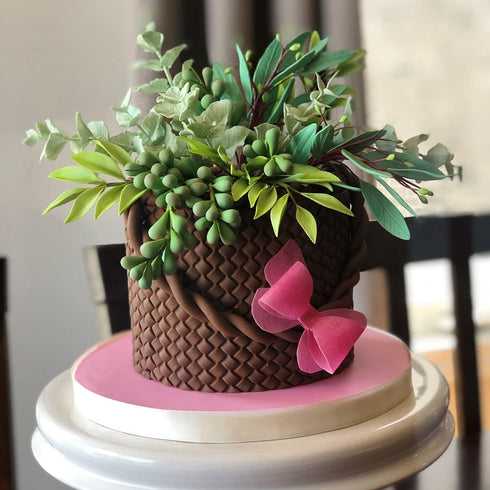 Flower Pro Wedding Foliage Silicone Mold for Cake Decorating & Craft, for Fondant, Sugar Paste & Air Dry Clay