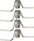4Pk-DA81-01345B Refrigerator French Door Spring, Compatible with Samsung Models RF267AFWP RF267HERS